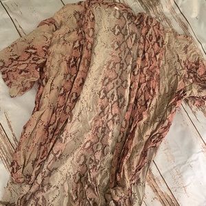Pink Snake Kimono